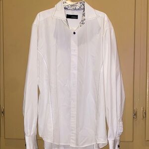 Cultura White Men's Shirt - L